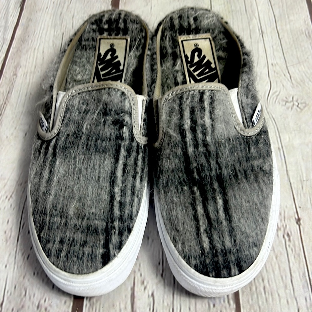 Slip on open back vans